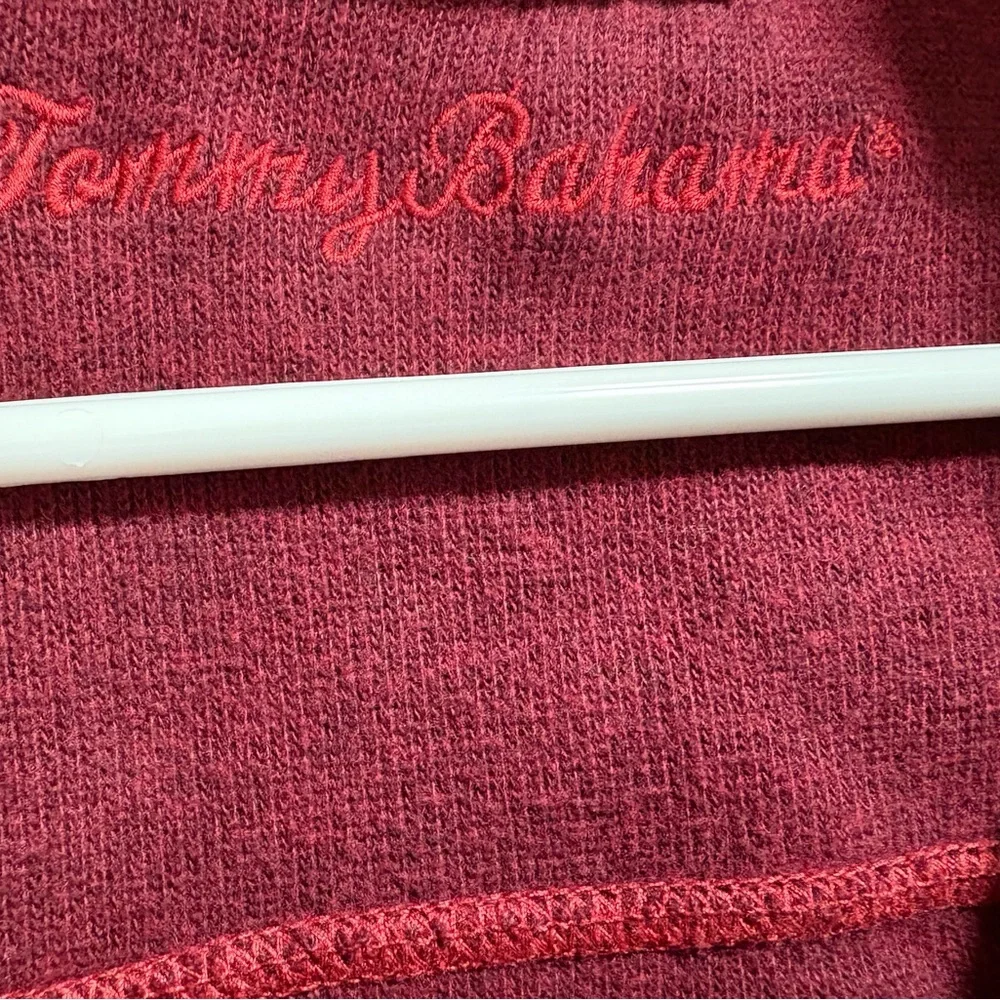 NWT Tommy Bahama Reversible Zip Up Sweater,100% Cotton,Size 3XB